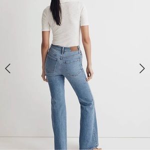 NWT Madewell Jeans- Size 25 The Perfect Vintage Flared Jean